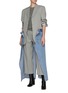 Figure View - Click To Enlarge - BETTTER - Denitrousers Reworked Light Wash Denim Pants