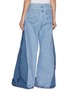 Back View - Click To Enlarge - BETTTER - Wide Leg Medium Wash Jeans