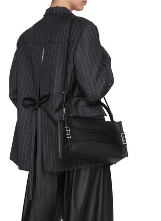 Figure View - Click To Enlarge - JW ANDERSON - Loafer Leather Shoulder Bag