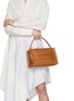 Figure View - Click To Enlarge - JW ANDERSON - Loafer Leather Shoulder Bag