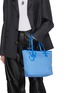 Figure View - Click To Enlarge - JW ANDERSON - Small Anchor Cotton Canvas Tote Bag