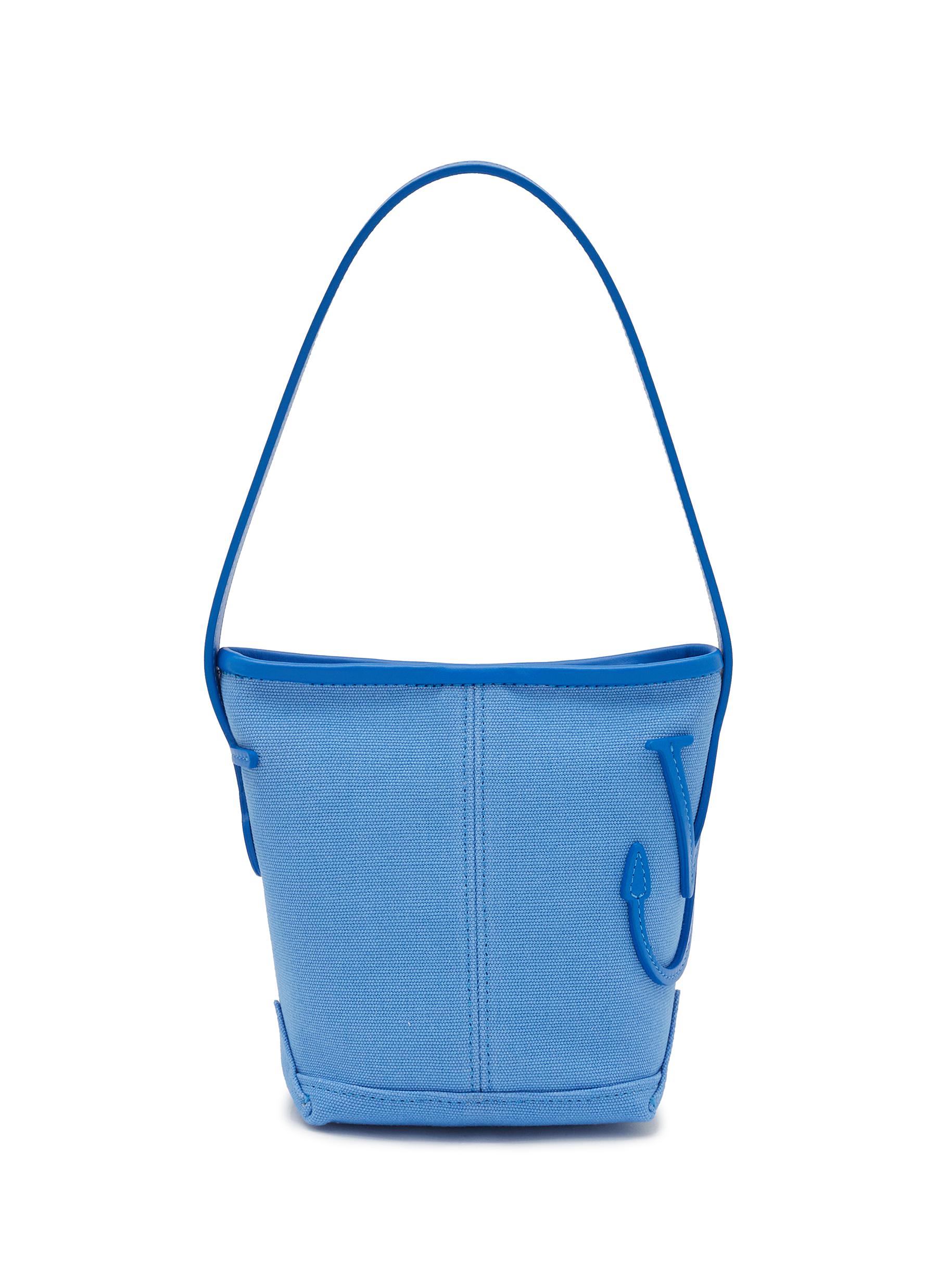 JW ANDERSON | Mini Anchor Cotton Canvas Hobo Bag | Women