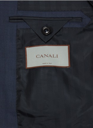  - CANALI - Notch Lapel Single Breasted 150's Wool Suit