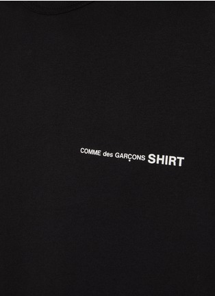  - COMME DES GARÇONS SHIRT - Logo Cotton T-Shirt