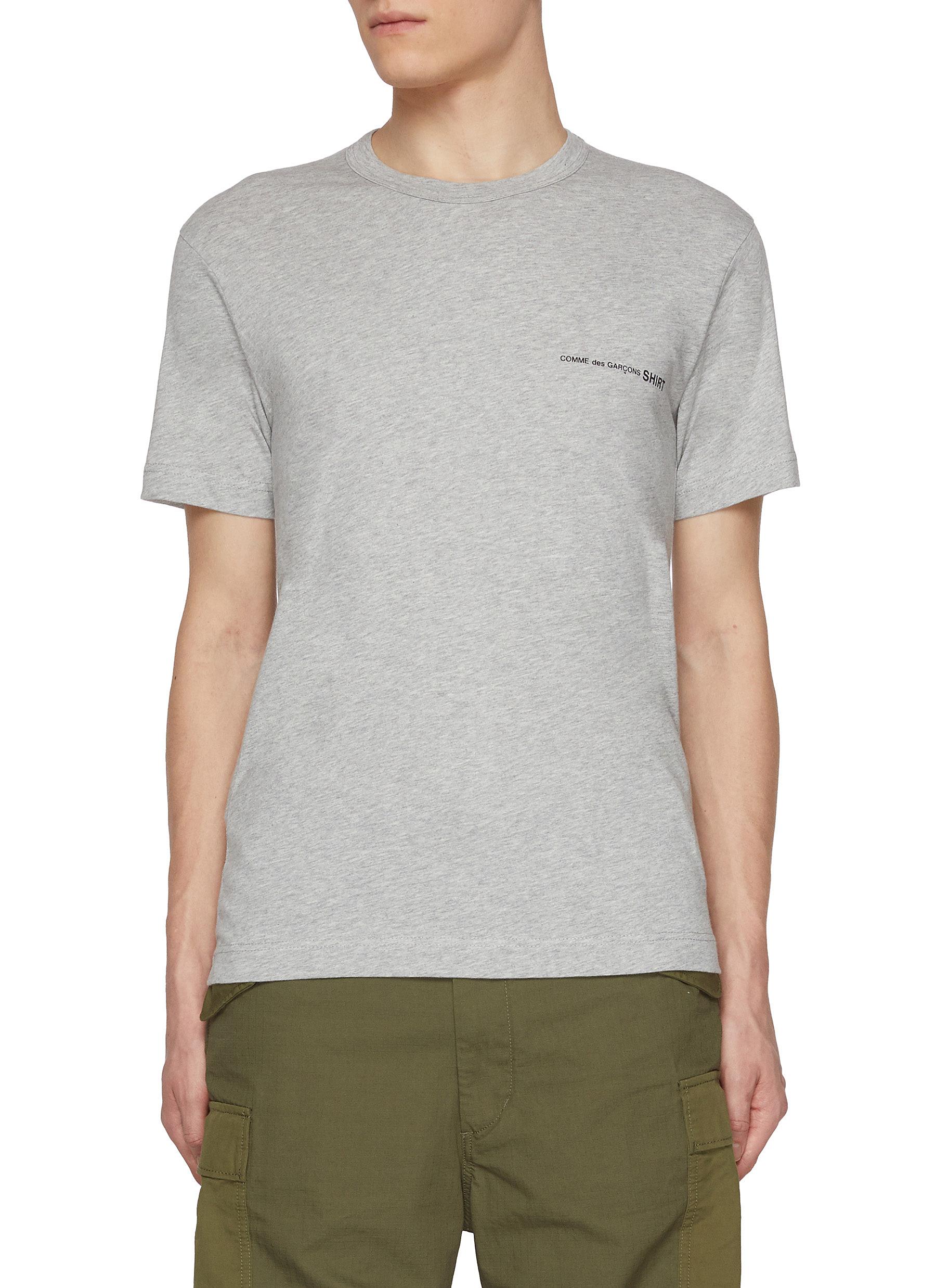 トップス COMME des GARCONS COMME DES GARÇONS SHIRT | Logo Cotton T-Shirt | Men | Lane