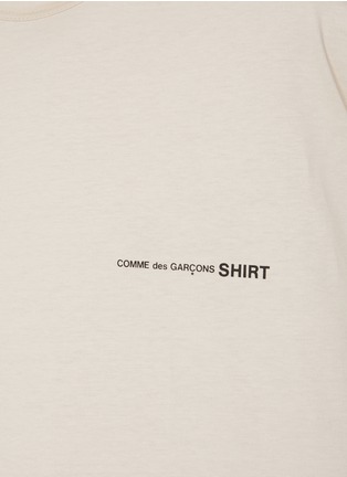  - COMME DES GARÇONS SHIRT - Relaxed Logo Cotton T-Shirt