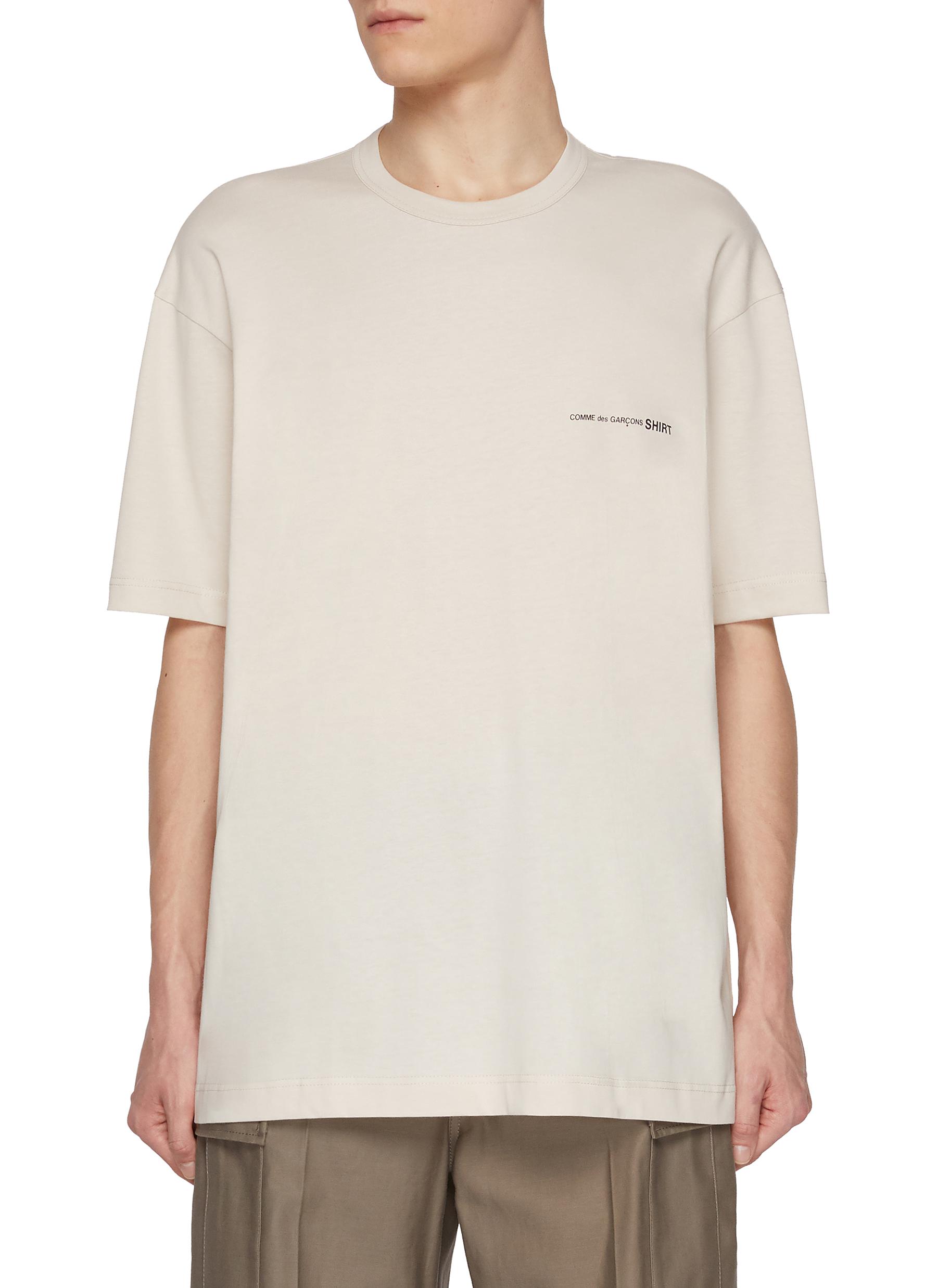 COMME DES GARÇONS SHIRT | Relaxed Logo Cotton T-Shirt | Men
