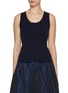 Main View - Click To Enlarge - NACKIYÉ - Fine Ribbed Cotton Tank Top