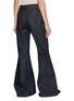 Back View - Click To Enlarge - NACKIYÉ - High Waist Flared Dark Wash Jeans