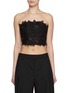 Main View - Click To Enlarge - NACKIYÉ - Floral Embroidery Mini Bustier