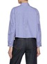 Back View - Click To Enlarge - NACKIYÉ - Ruffled Gingham Cotton Shirt