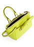 Detail View - Click To Enlarge - DIANE VON FURSTENBERG - 'Sutra' mini duffle deergrain leather crossbody bag