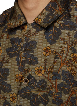  - UMA WANG - Floral Print Short Sleeve Shirt