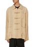 Main View - Click To Enlarge - UMA WANG - Linen Oriental Jacket