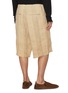 Back View - Click To Enlarge - UMA WANG - Pallor Linen Long Shorts