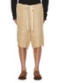 Main View - Click To Enlarge - UMA WANG - Pallor Linen Long Shorts
