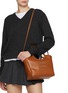 Front View - Click To Enlarge - MIU MIU - Small Ivy Leather Tote Bag