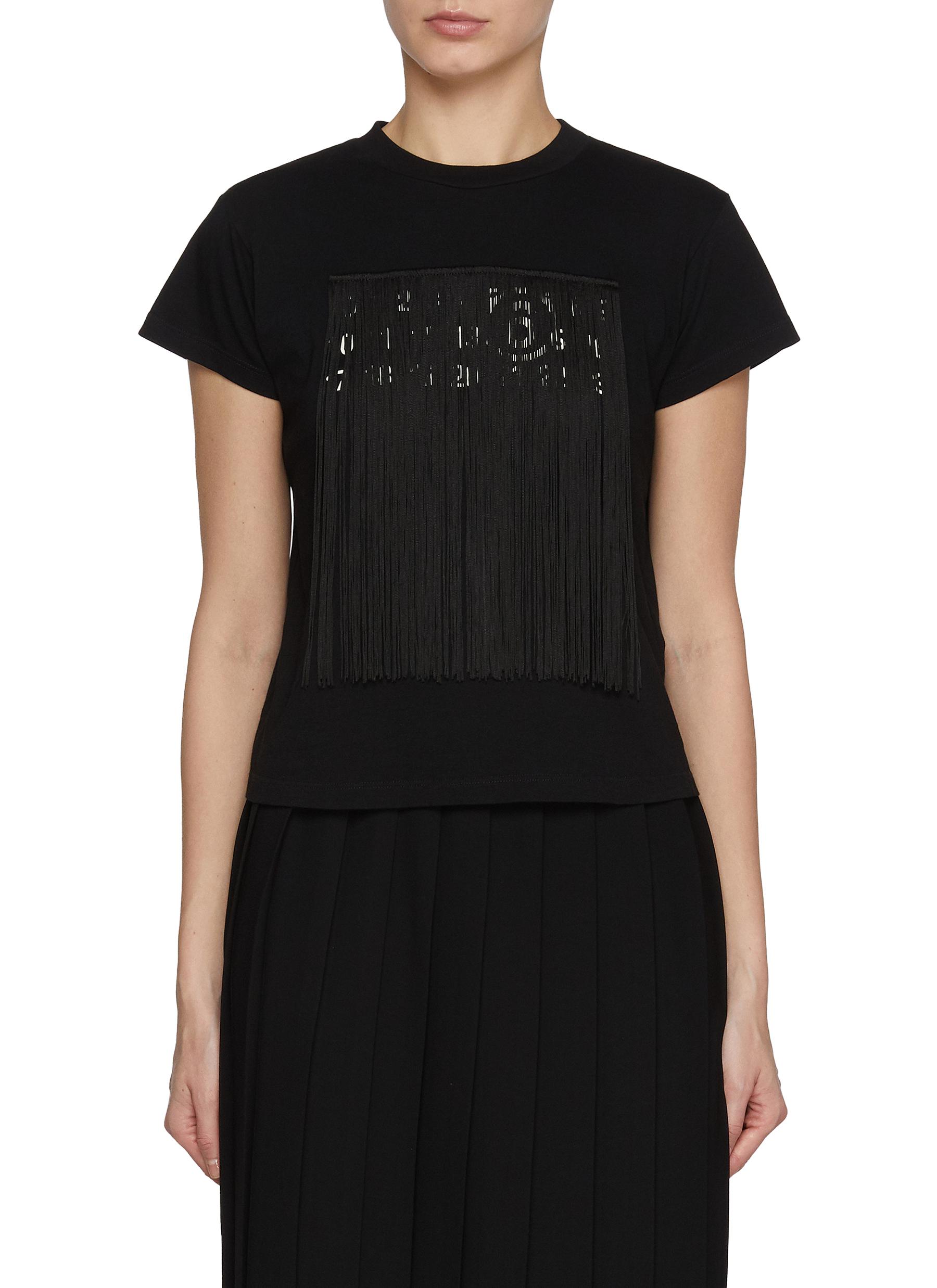 Maison Margiela Dècortiquè Fringe T-shirt | italist, ALWAYS