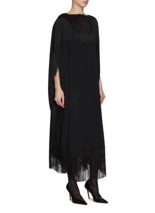 Detail View - Click To Enlarge - MM6 MAISON MARGIELA - Fluid Fringe Midi Dress