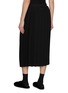 Back View - Click To Enlarge - MM6 MAISON MARGIELA - Fluid Pleated Midi Skirt