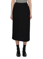 MM6 MAISON MARGIELA | Fluid Pleated Midi Skirt | Women
