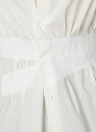  - MM6 MAISON MARGIELA - Cinched Waist Cotton Poplin Shirt