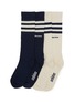 Main View - Click To Enlarge - ADIDAS - x Wales Bonner Striped Socks — Set Of 2