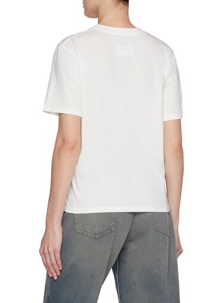 Back View - Click To Enlarge - MM6 MAISON MARGIELA - Logo T-shirt