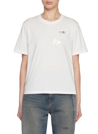 Main View - Click To Enlarge - MM6 MAISON MARGIELA - Logo T-shirt