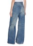 Back View - Click To Enlarge - MM6 MAISON MARGIELA - Twisted Medium Wash Jeans