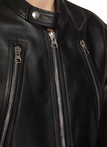 Maison Margiela collarless jacket Summer lime style -FASCINATE