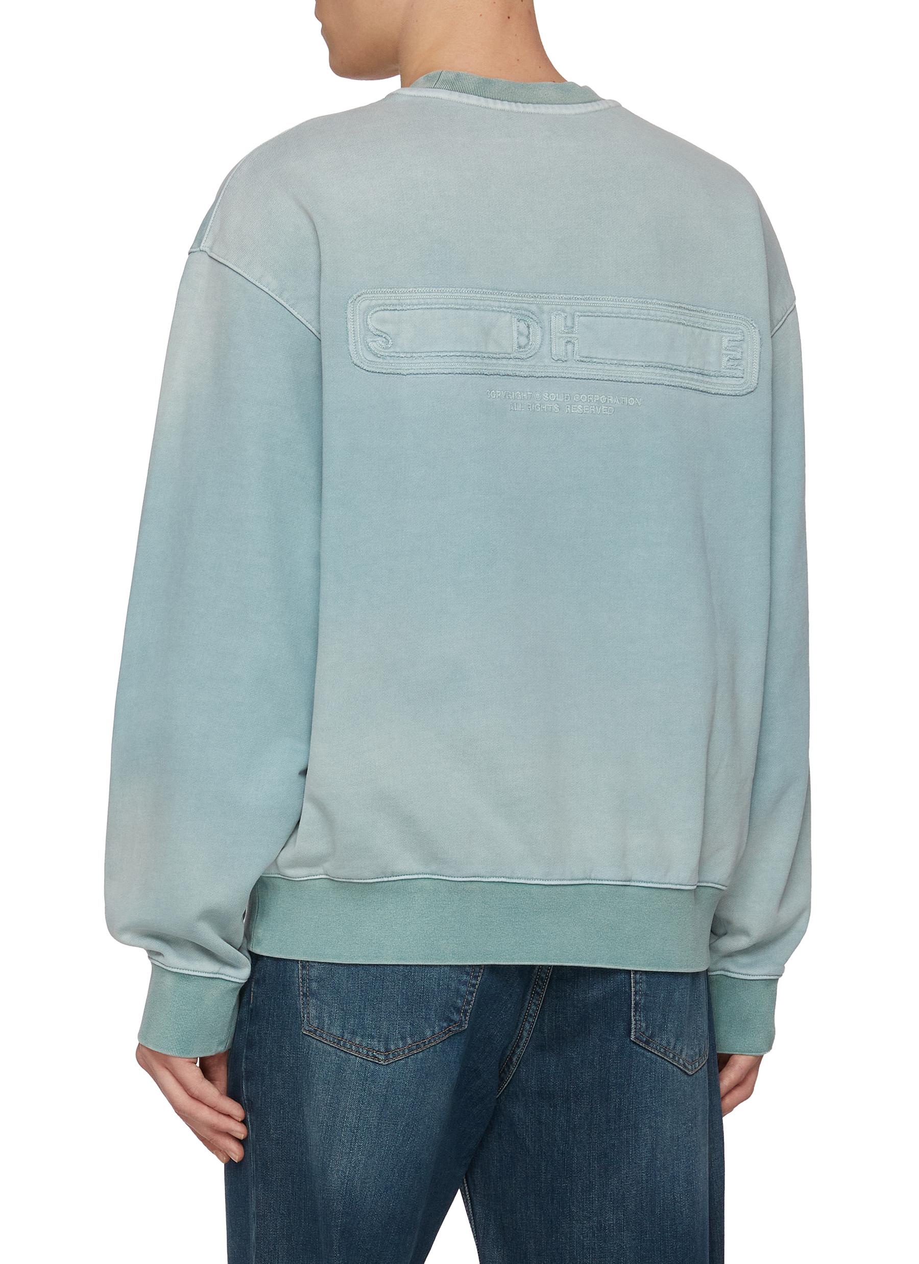 Embroidered Logo Cotton Sweatshirt - Thumbnail 3