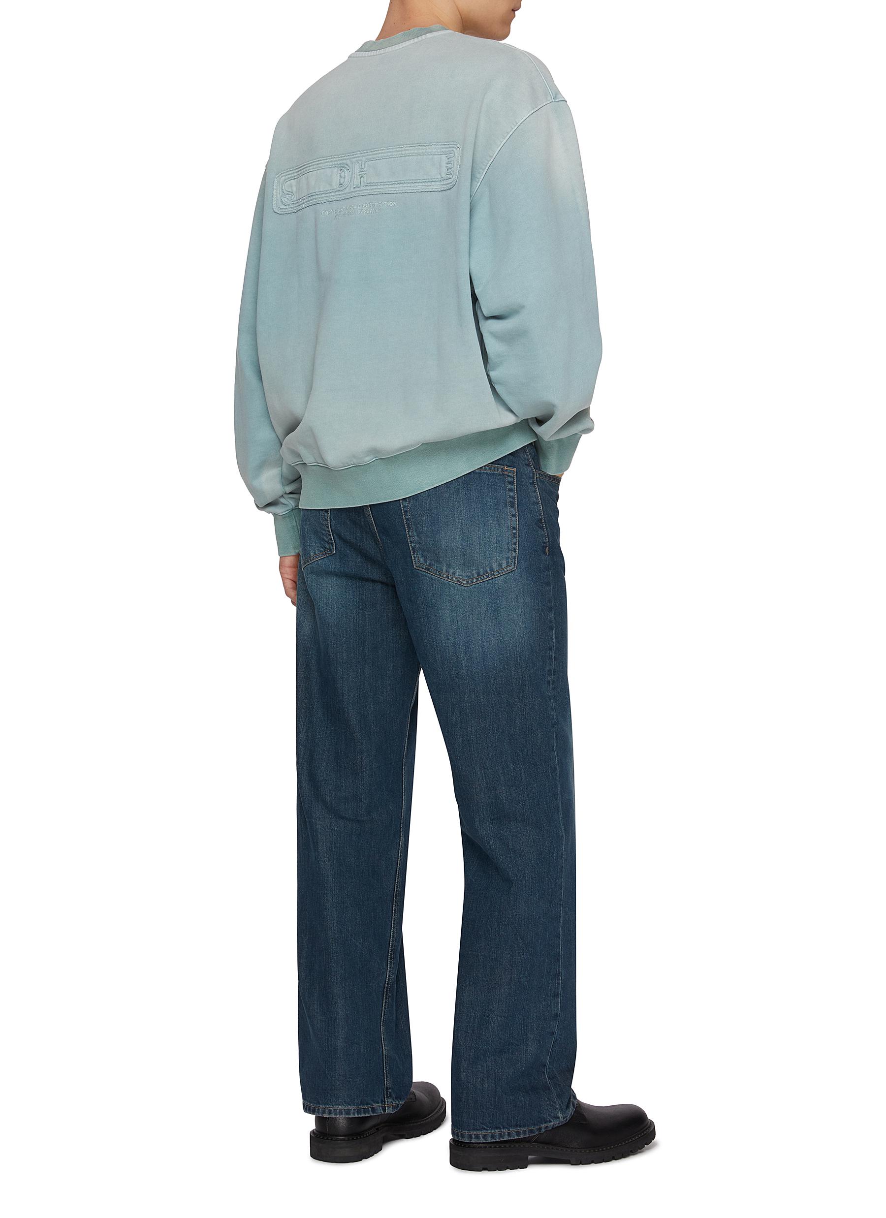 Embroidered Logo Cotton Sweatshirt - Thumbnail 2
