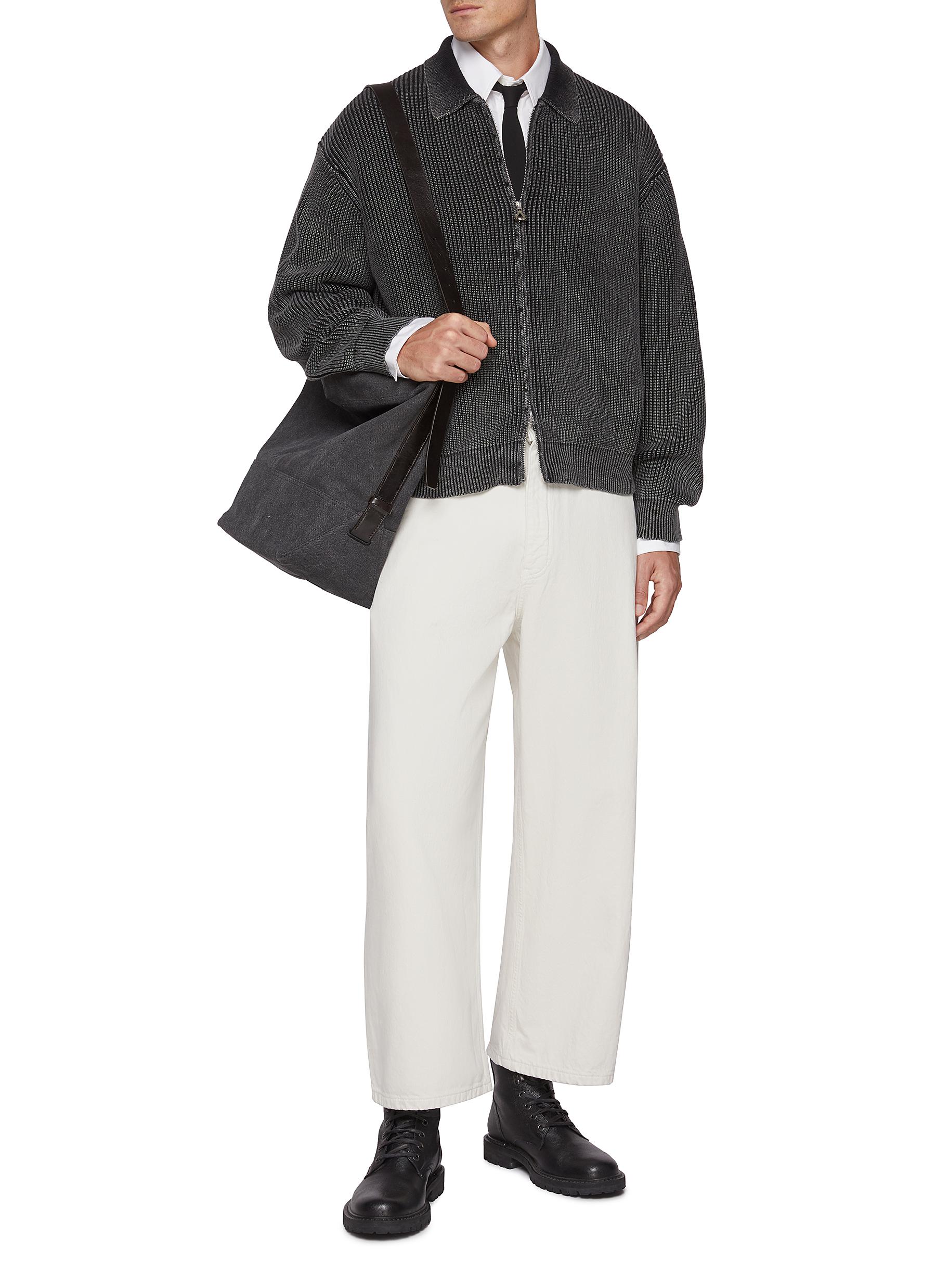 Point Collar Double Pocket Cotton Shirt - Thumbnail 2