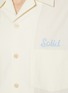  - SOLID HOMME - Camp Collar Pocket Cotton Shirt