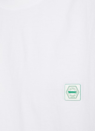  - SOLID HOMME - Embroidered Logo Cotton T-Shirt