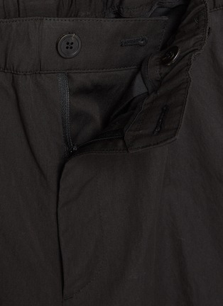 Detail View - Click To Enlarge - SOLID HOMME - Cotton Blend Balloon Pants