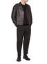 Figure View - Click To Enlarge - SOLID HOMME - Cotton Blend Balloon Pants