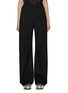 Main View - Click To Enlarge - MM6 MAISON MARGIELA - Pleated Front Elasticated Waist Wool Pants