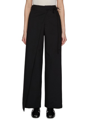 Main View - Click To Enlarge - MM6 MAISON MARGIELA - Wrap Wool Canvas Pants