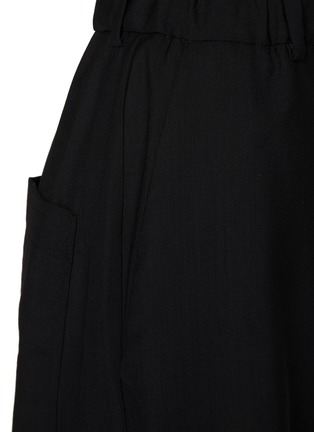  - MM6 MAISON MARGIELA - Drawstring Wide Leg Wool Cargo Pants