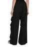 Back View - Click To Enlarge - MM6 MAISON MARGIELA - Drawstring Wide Leg Wool Cargo Pants