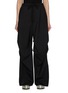 Main View - Click To Enlarge - MM6 MAISON MARGIELA - Drawstring Wide Leg Wool Cargo Pants