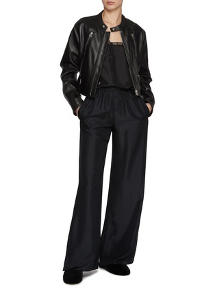 Figure View - Click To Enlarge - MM6 MAISON MARGIELA - Light Silk Pants