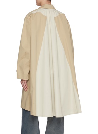 Back View - Click To Enlarge - MM6 MAISON MARGIELA - Panelled Trench Coat