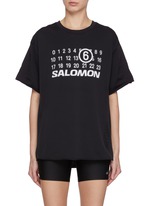 【SALOMON x MM6】Short Sleeve T-shirt ★送料関税込★ Shop MM6 Maison Margiela - MM6 Maison Margiela x Salomon