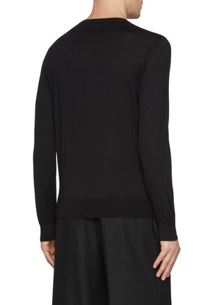 Back View - Click To Enlarge - ZEGNA - Cashmere Silk Sweater