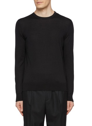 Main View - Click To Enlarge - ZEGNA - Cashmere Silk Sweater