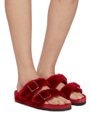 Figure View - Click To Enlarge - BIRKENSTOCK 1774 - Arizona Shearling Sandals