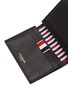 Detail View - Click To Enlarge - THOM BROWNE - Leather Double Card Holder